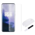 RURIHAI 3D Full Glue UV Liquid Tempered Glass Screen Protector + UV Lamp for OnePlus 7 Pro