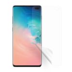 Anti-explosion Full Cover Anti-glare Clear Screen Soft Film for Samsung Galaxy S10 Plus – Transparent