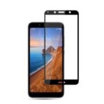 MOCOLO Full Coverage Full Glue Silk Print Tempered Glass Screen Protective Film for Xiaomi Redmi 7A – Black