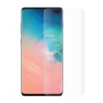 Curved Full Size Tempered Glass Screen Protector Film Cover for Samsung Galaxy S10 Plus (Fingerprint Unlock)