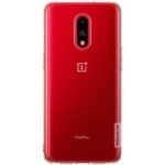 NILLKIN Shock Absorption Nature Soft TPU Clear Phone Shell for OnePlus 7 – White