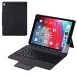 For iPad 9.7-inch (2018)/9.7-inch (2017)/Pro 9.7/Air 2/Air [Integrated] Bluetooth Keyboard Leather Stand Tablet Case – Black