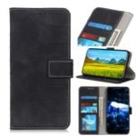 Crocodile Texture PU Leather TPU Wallet Phone Cover for Nokia 3.2 – Black