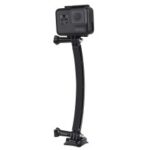 PULUZ PU78 Outdoor Motorcycle Cycling Helmet Extension Arm Set for GoPro Hero 6/5/5 Session/4 Session
