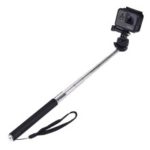PULUZ PU55 Extendable Selfie Stick Adjustable Telescoping Handheld Monopod Pole for GoPro Hero 7/6/5/5 Session/4Session/4/3+/3/2/1, DJI Osmo Action Camera