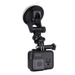 PULUZ PU51 Car Suction Cup Mount with Screw Tripod Mount Adapter Storage Bag for GoPro Hero 7/6/5, DJI OSMO Action Camera