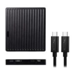 Thunderbolt 3 & USB3.1 Type-C to PCI Express PCI-E to NVME NGFF M-key SSD Cartridge Enclosure