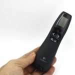 Logitech R700 Wireless Presenter Red Laser Pointer 2.4Ghz USB PPT Remote Control for Powerpoint Presentation – Black