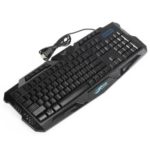 A877 Three Adjustable Backlighting Colors Gaming Backlit Keyboard