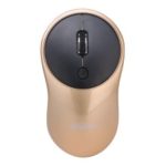 W10 Wireless 2.4GHz Mute Mouse Portable for Notebook PC Laptop Computer MacBook – Gold