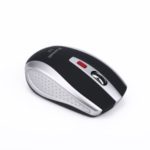 A902 Wireless 10M Working Distance Bluetooth Mouse – Black+Silver
