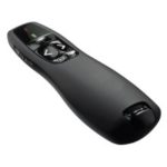 R400 USB Wireless Presenter Red Laser Pointer PPT Remote Control Pointer Pen for PowerPoint Presentation – Black
