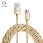 MCDODO CA-1140 1M Android Braided Wire Data Charging Line – Gold