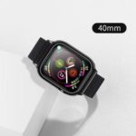 USAMS US-ZB073 Nylon Sport Mode Wrist Band for Apple Watch Series 4 40mm – Black