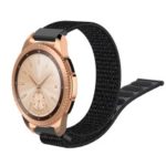 20mm Width R800 Loop Fastener Nylon Weaven Velcro Smart Watch Band for Samsung Galaxy Watch 42mm – All Black