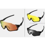 GUB 5800 Cycling Glasses Sunglasses Fashion UV Protection Polarized Riding Glasses – Black