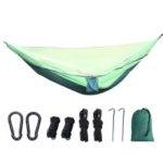 Parachute Hammock Mosquito Net Double Person Sleeping Portable Bed – Green
