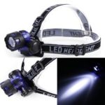 LEO Night Fishing Headlight Water Resistant Cycling Flashlight LED Head Light Torch for Outdoor Camping Hiking