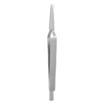 Stainless Steel Dental Bracket Tweezers Orthodontic Reverse Action Serrated Dentistry Instrument