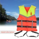 Adult Lifesaving Life Jacket Buoyancy Aid Swimming Boating Surfing Work Vest Clothing Survival Suit