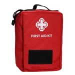 Medical First Aid Bag Outdoor Travel Portable Survival Bag, Size: 20x15x8cm – Red