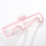 Wall-Mounted Bathroom Slipper Rack Slipper Shelf Storage Organizer – Pink