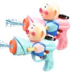 Cute Pig Water Gun Kids Summer Beach Water Fighting Game Toy [6-8m Shooting] – Random Color
