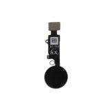 HX OEM Fingerprint Home Button Flex Cable [Final Edition-Tactile Style] for iPhone 8 / 8 Plus / 7 / 7 Plus – Black