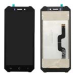 OEM LCD Screen and Digitizer Assembly + Frame for Doogee X60L – Black