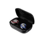 SE-9 Bluetooth 5.0 Wireless Earphones TWS Stereo Headset In-Ear Earbuds Sports Headset with Charging Box – Grey