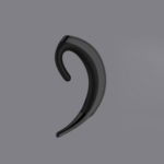 OVEVO Q12 Wireless Bluetooth 4.2 Earphone Single Over Ear Headset with Mic Handsfree Business Meeting Driving Call Earphone