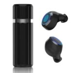 HM51 TWS Wireless Headphones 5.0 Bluetooth Earphone Stereo Dual-Band Sports Headset Hi-Fi Earphones with Mic – Black