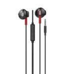 HOCO M57 Universal 3.5mm Wired Control Earphones with Mic HIFI Audio Stereo Headphone  – Black