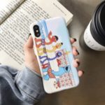 Pattern Printing IMD Soft TPU Protective Case for iPhone XS Max 6.5 inch – Summer Beach
