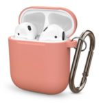 Thickened Silicone Case for Apple AirPods with Wireless Charging Case (2019) / AirPods with Charging Case (2019) (2016) – Watermelon Red