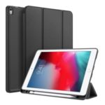 DUX DUCIS Tri-fold Stand PU Leather Tablet Shell with Pen Holder for Apple iPad Air 10.5 inch (2019) / iPad Air 3 / iPad Air (3rd generation) – Black