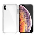 Clear Acrylic + TPU Hybrid Phone Casing for iPhone X / XS