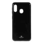 MERCURY GOOSPERY Glitter Powder TPU Phone Shell for Samsung Galaxy A20e – Black