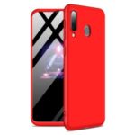 GKK for Samsung Galaxy M30 / A40s [Detachable 3-Piece] Matte PC Hard Cover – Red