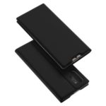 DUX DUCIS Skin Pro Series Card Slot PU Leather Case for Samsung Galaxy Note 10 Plus – Black