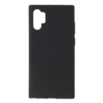 MERCURY GOOSPERY Matte TPU Anti-fingerprint Phone Shell Casing for Samsung Galaxy Note 10 Pro – Black
