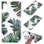 Pattern Printing TPU Case for Samsung Galaxy Note 10 – Leaves