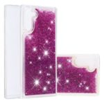 Dynamic Glitter Powder Sequins TPU Case for Samsung Galaxy Note 10 – Rose