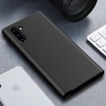 Matte Wheat Straw TPU Protection Phone Case for Samsung Galaxy Note 10 – Black