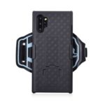 Woven Pattern Nylon Sport Wrist Band PC Protective Case with Kickstand for Samsung Galaxy Note 10 Plus