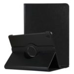 Litchi Texture 360 Degree Rotating Stand PU Leather Tablet Case for Huawei MediaPad M6 10.8-inch – Black