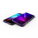 Aurora Style Metal Frame Phone Cover for Huawei Nova 5 / Nova 5 Pro – Purple