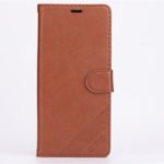 AZNS Leather Wallet Case for Huawei Mate 20 Pro – Coffee