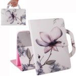 Handheld Style Pattern Printing Wallet Stand Leather Tablet Casing for Huawei MediaPad M6 10.8-inch – Magnolia