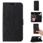 Crazy Horse Texture Wallet Leather Protection Case for Huawei P20 lite (2019) / Nova 5i – Black